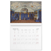 12-maands interieurs van het winterpaleis kalender (Feb 2026)