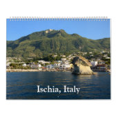 12-maands Ischia Wall Agenda Kalender (Hoes)