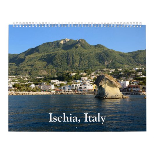 12-maands Ischia Wall Agenda Kalender (Hoes)
