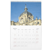 12-maands kerken Photo wall Calendar Kalender (Mar 2027)