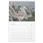 12-maands kerken Photo wall Calendar Kalender (Jan 2027)