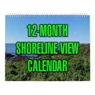 12-Maands Kustlijnzicht Kalender