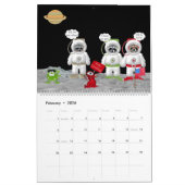 12-maands Raccoon 2020 Kalender (Feb 2026)