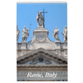 12-maands Rome Wall Agenda Kalender (Hoes)