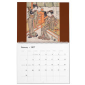 12-maands Scenes of Old Japan (Japanse kunst) Kalender (Feb 2027)