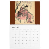 12-maands Scenes of Old Japan (Japanse kunst) Kalender (Mar 2027)