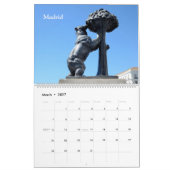 12-maands standbeelden en afbeeldingen kalender (Mar 2027)