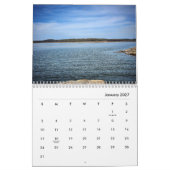 12-maandskalender - De Uitzichten van water Kalender (Jan 2027)
