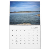 12-maandskalender - De Uitzichten van water Kalender (Jan 2026)