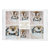 12 Minimalisator voor fotocollage - 6 op elk Kussensloop (Achterkant-Links)