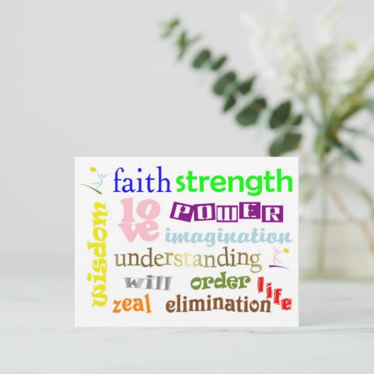 12 Mogelijkheden Ontwerp Briefkaart (Staand voorkant)