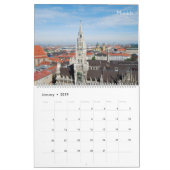 12 Month Bavaria Wall Calendar Kalender (Jan 2019)