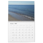12-Month Beach, Sand, Water, And Waves Kalender (Jan 2027)