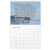 12-Month Easter Biblical Scripture Verses Kalender (Mar 2027)