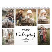 12 Month Family Custom Photo Kalender (Hoes)