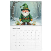 12 Month Gnome  Kalender (Mar 2026)