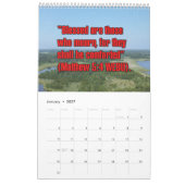 12-Month Words of Jesus Biblical Scripture Verses Kalender (Jan 2027)
