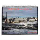12 months in Central NY Calendar  Kalender (Hoes)
