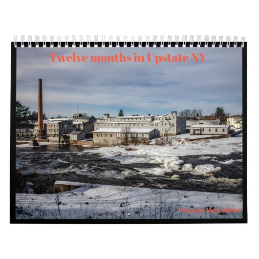 12 months in Central NY Calendar  Kalender (Hoes)