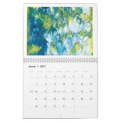 12 months of contemporary abstract artwork kalender (Mar 2027)