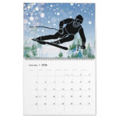 12 Months of Sports 2026 Calendar Kalender (Jan 2026)