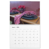 12 Months of Tablescapes Calendar 2026 Kalender (Mar 2026)