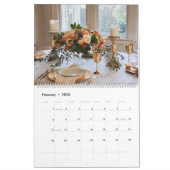 12 Months of Tablescapes Calendar 2026 Kalender (Feb 2026)