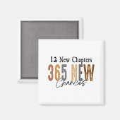 12 New Chapters 365 New Chances Family  Magneet (Voorkant / Achterkant)