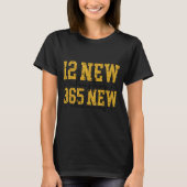 12 New Chapters 365 New Chances Happy New Year Par T-shirt (Voorkant)