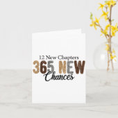 12 New Chapters 365 New Chances  Kaart (Gele Bloem)
