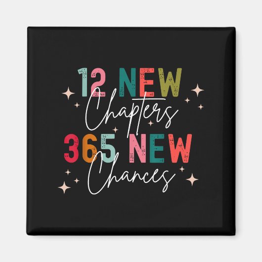 12 New Chapters 365 New Chances New Year's Eve 202 Magneet (Voorkant)