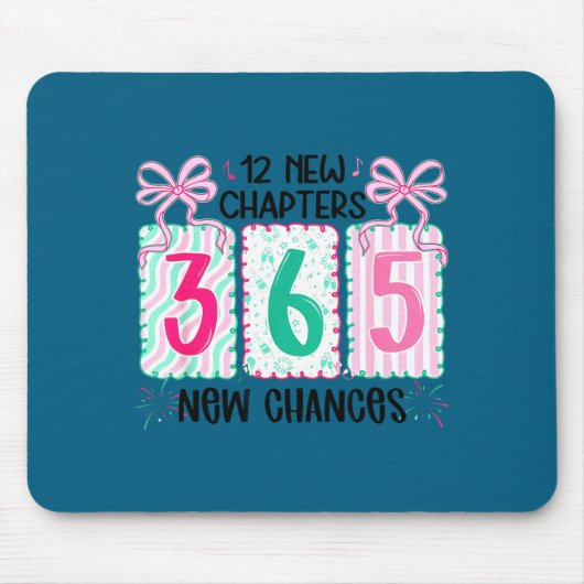 12 New Chapters 365 New Chances New Year's Eve 202 Muismat (Voorkant)