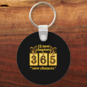 12 New Chapters 365 New Chances Party Family 2026  Sleutelhanger (Voorkant)