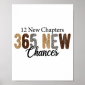 12 New Chapters 365 New Chances  Poster (Voorkant)