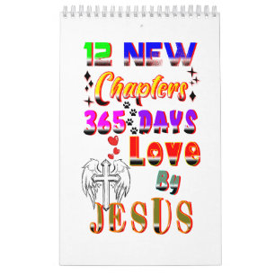 12 nieuwe hoofdstukken 365 dagen liefde door Jezus Kalender