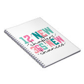 12 nieuwe hoofdstukken, 365 nieuwe kansen 100 dage notitieboek (Rechterzijde)