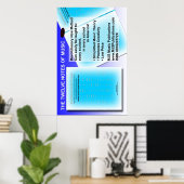 12 Notities van de leraar Poster (Thuiskantoor)