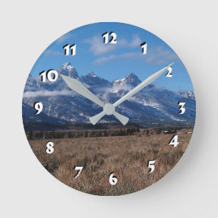 12 Nummerkeuze —Teton-klok Ronde Klok