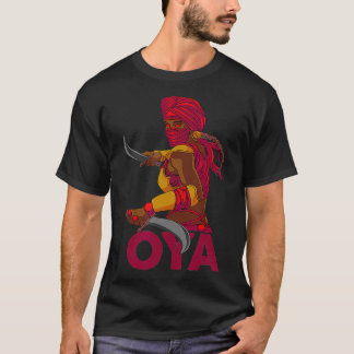 12 Orisha Oya Yoruba Afrikaanse Godin Goden Afrika T-shirt