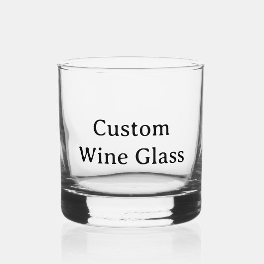 12 oz Bedrukte Rocks Glas (Achterkant)