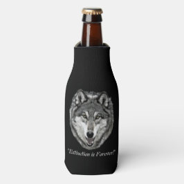 12 oz Flessenkoeler - Istas van Wolf Mtn Sanctuary Flesjeskoeler
