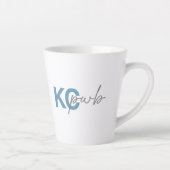 12 oz latte mok (Rechts)