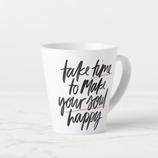 12 Oz Latte White Mok (Rechterhoek)