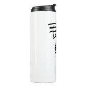 12 oz Officiële Brian "Damage" Thermal Tumbler Thermosbeker (Gedraaid links)