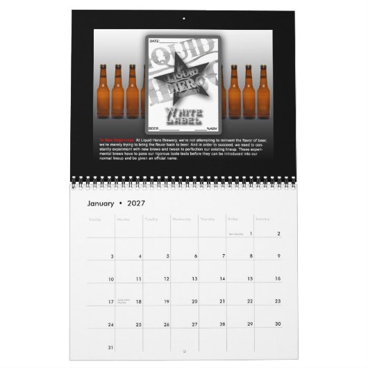 12 Pack agenda Kalender (Jan 2027)