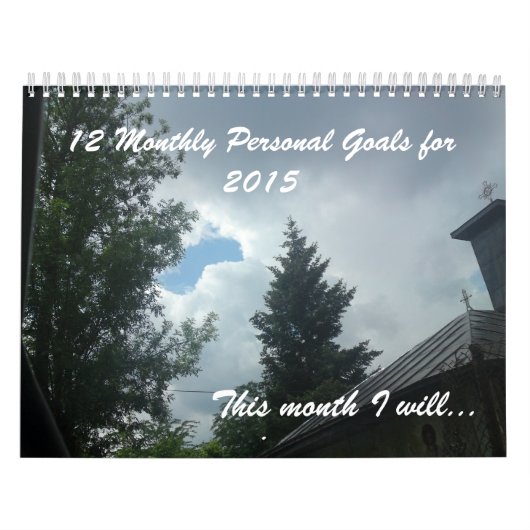 12 persoonlijke doelen voor 2017 Inspirerend Kalen Kalender (Hoes)