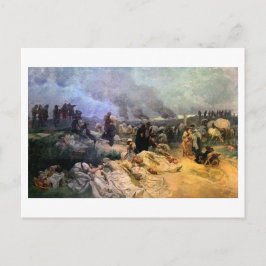 #12 Petr Chelcicky in Vodnany, Mucha Briefkaart