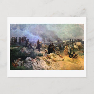 #12 Petr Chelcicky in Vodnany, Mucha Briefkaart