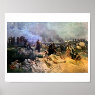 #12 Petr Chelcicky in Vodnany, Mucha Poster