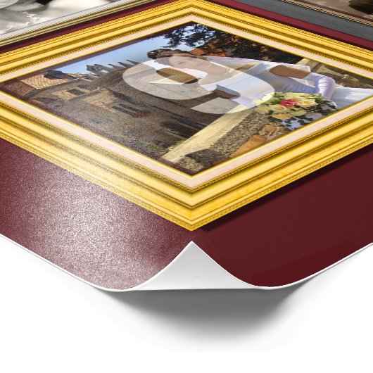 12 Poster voor het hartenweddenschap Foto Uitbreid (Hoek)